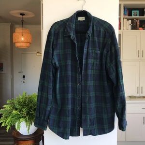 Festival Flannel + Dad Tee size L